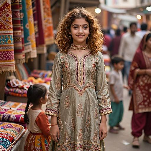 Vibrant Punjabi Suit for Gemini Girl