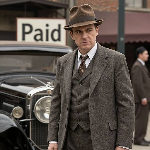 1920s Chicago Gangster Scene