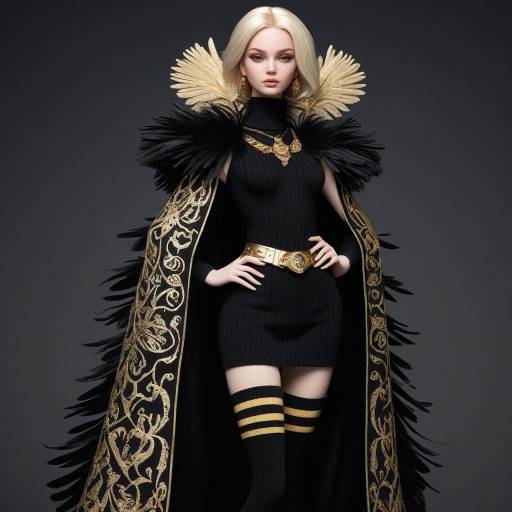 High Fashion Anime Mannequin Portrait High Fashion Anime Mannequin Portrait