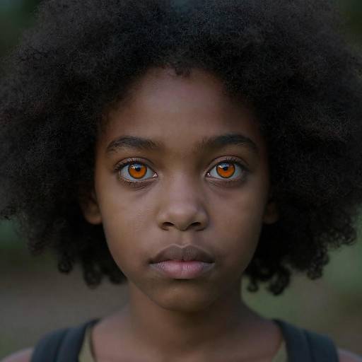 Whimsical Afrofuturist Portrait of Amara Nia