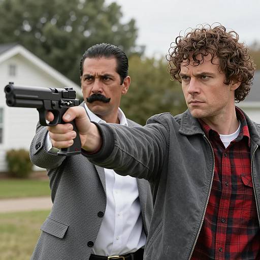 Intense Standoff in Daylight Setting