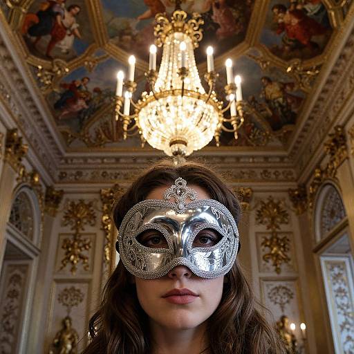 Baroque Masquerade Mystery Scene