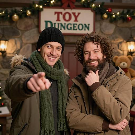 Festive Winter Friends in Toy Dungeon