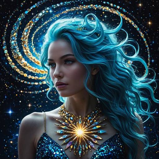 Celestial Siren in Cosmic Crystals