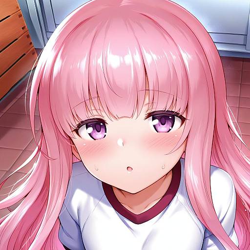 Illustration of Hakamada hinata, rou-kyuu-bu! in the style of M-da s-tarou