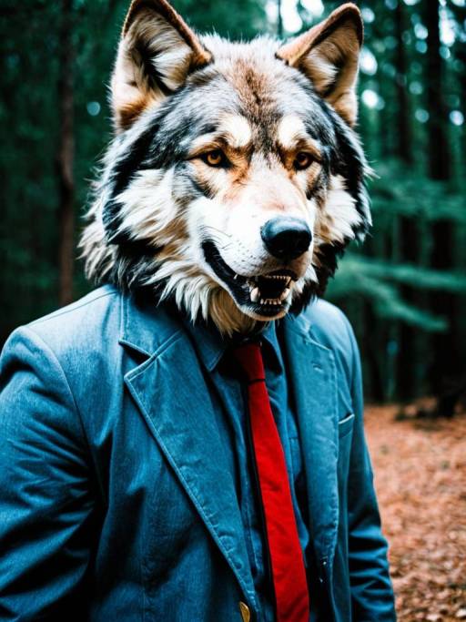 Realistic Bigby Wolf Cosplay Photo