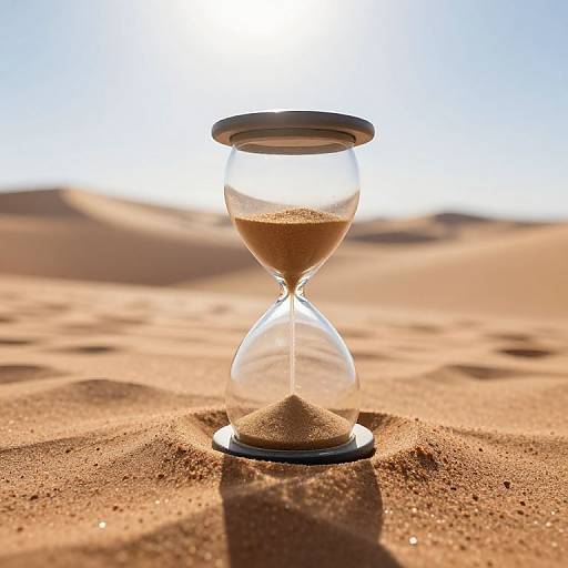 Desert of Flickering Hourglass Sands