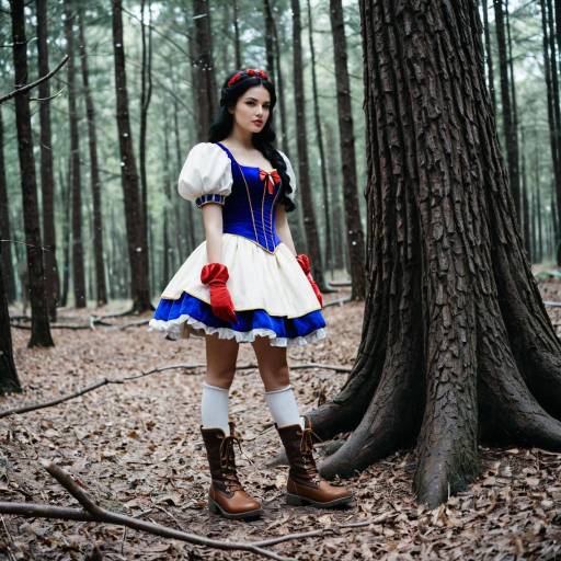 Enchanting Snow White Huntsman Cosplay