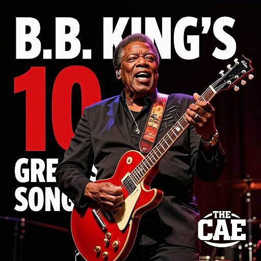 B.B. King Performing with Guitar