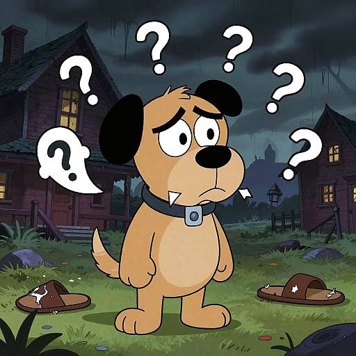 Courage the Cowardly Dog Classic Scene