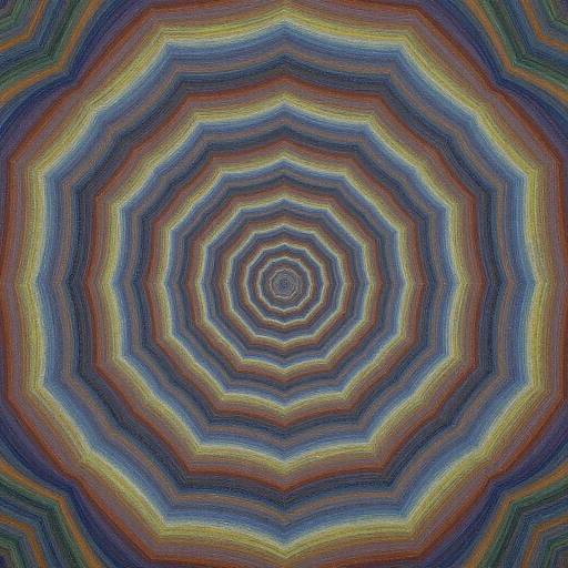 Surreal Psychedelic Infinity Tunnel