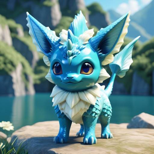 Cinematic 3D Render of Vaporeon Cinematic 3D Render of Vaporeon