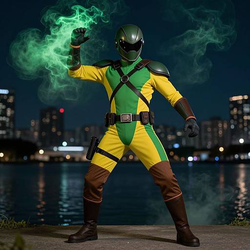 Lake Supervillain in Dynamic Smoke