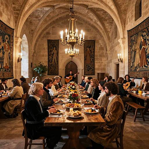 Medieval Banquet Hall Celebration