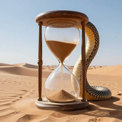 Serpent Hourglass in Quadruple Desert