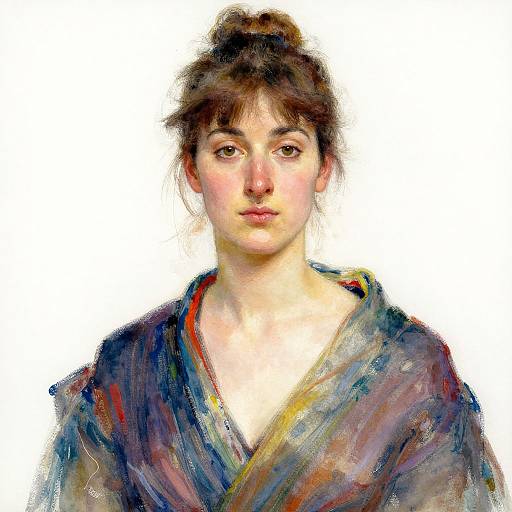 Watercolor Woman by John Singer Sargent