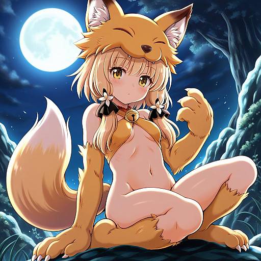 Illustration of Moonlight flower, ragnarok online in the style of Hirasaka makoto