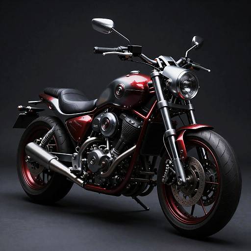 Gothic Quadrilateral Vampiric Chopper Bike