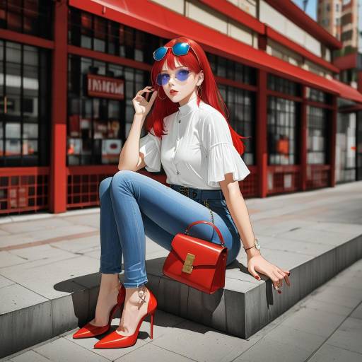Stylish Girl Inspired by Scarlet Nexus
