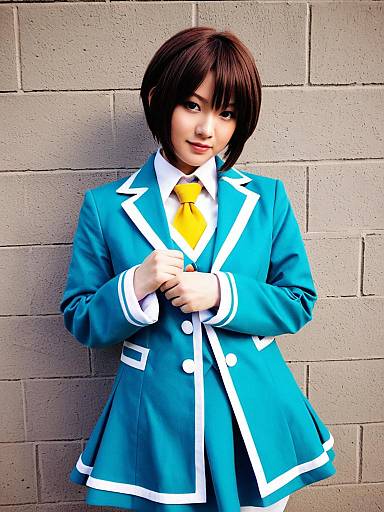 Realistic Haruhi Fujioka Cosplay Photo