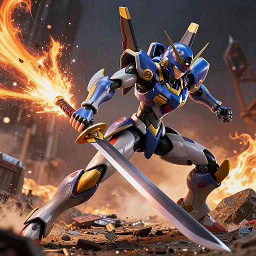 Epic Mecha Anime Blind Box Toy