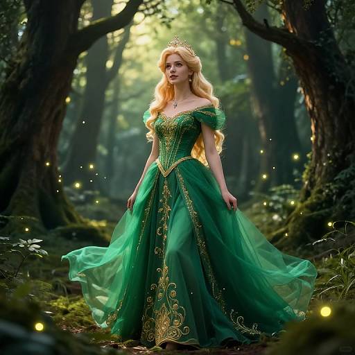 Ginger Princess in Enchanted Forest
