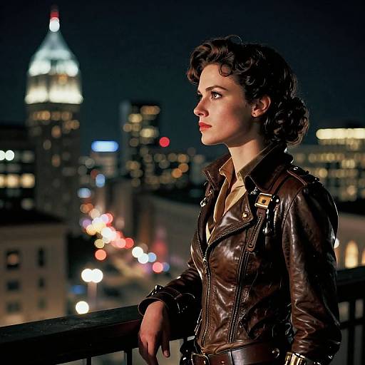 Dieselpunk Huckleberry Finn Cityscape