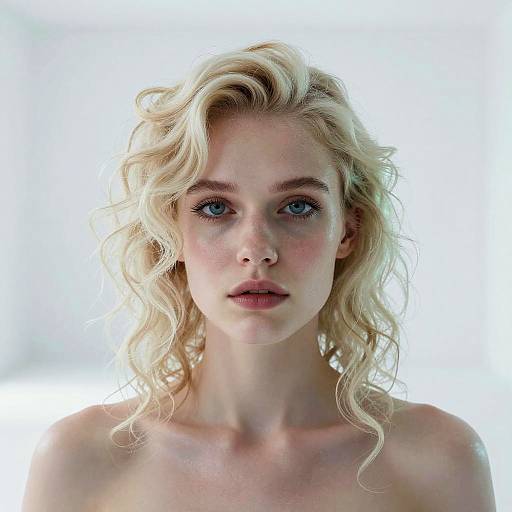 Hyper-Realistic Nordic Cyberpunk Portrait