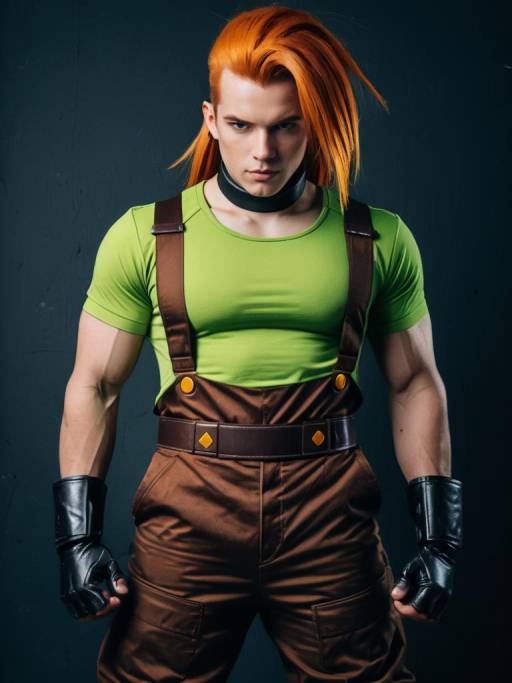 Realistic Android 13 Cosplay Photo