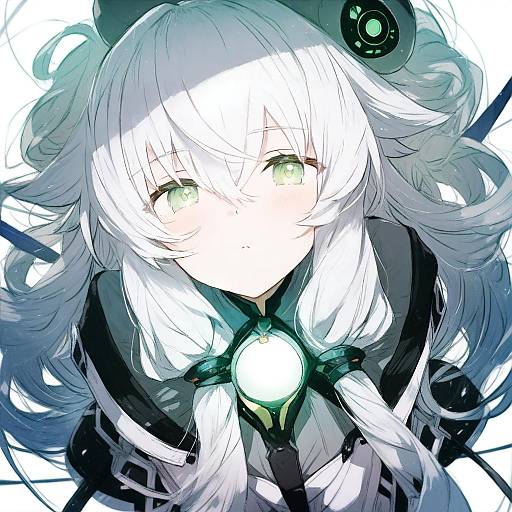 Illustration of Altina orion, eiyuu densetsu in the style of Toi8