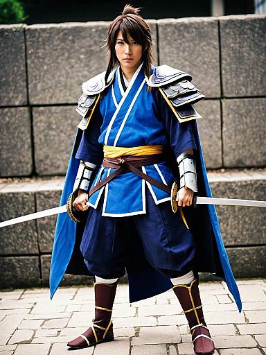 Cosplay photo of mouri motonari (sengoku basara). Costume clothes