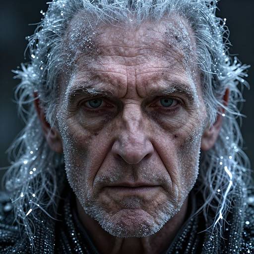 Ice-Covered Old Man Necromancer