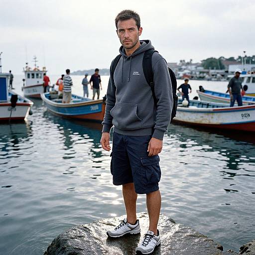 Urban Explorer by Colorful Fishing Boats