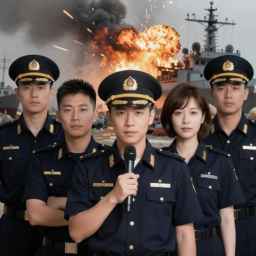 Navy Heroes Amidst War Chaos