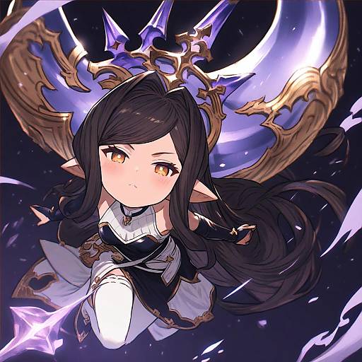 Illustration of Arulumaya, granblue fantasy in the style of Iroiro yaru hito