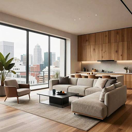 Modern Airy Loft with Panoramic Views