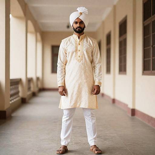 Traditional Indian Festival Outfit for Men