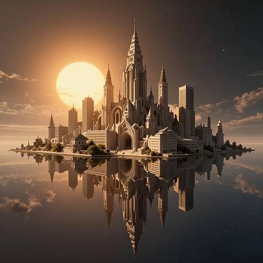 Cosmic City of Creation and Destruction