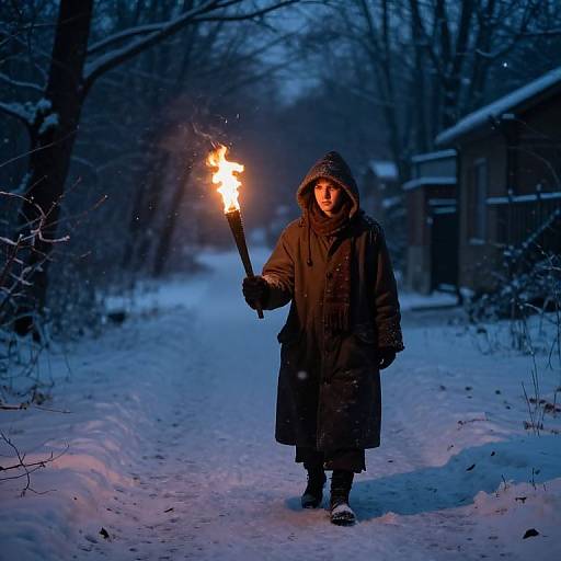 Winter Solitude Torchbearer Resilience