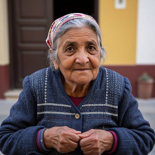 Portrait of Old Spanish Woman