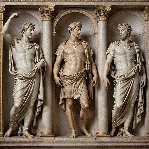 Hyperrealistic Classical Masterpiece