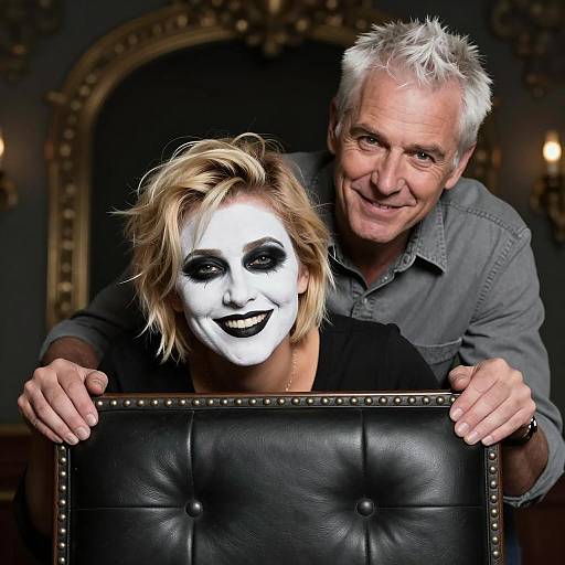 Stylish Portrait of a Dynamic Duo