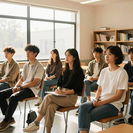 Bright Study Session Among Young Adults