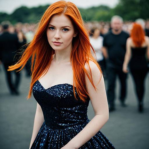 Realistic Adult Costume Dress Portrait