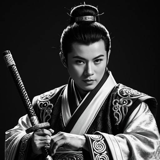 Master Qi and Monkey King Cosplay
