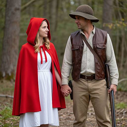 Red Riding Hood and Hunter Duo