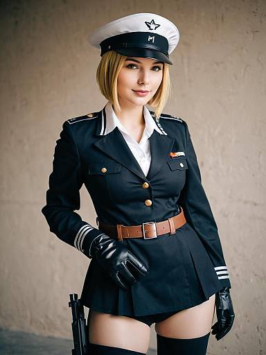 Lifestyle costume photo of Mp40 (girls' frontline). Cosplay clothes
