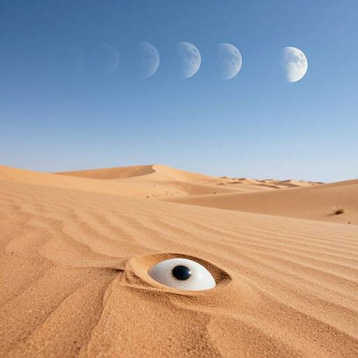 Desert of Blinking Microscopic Eyes