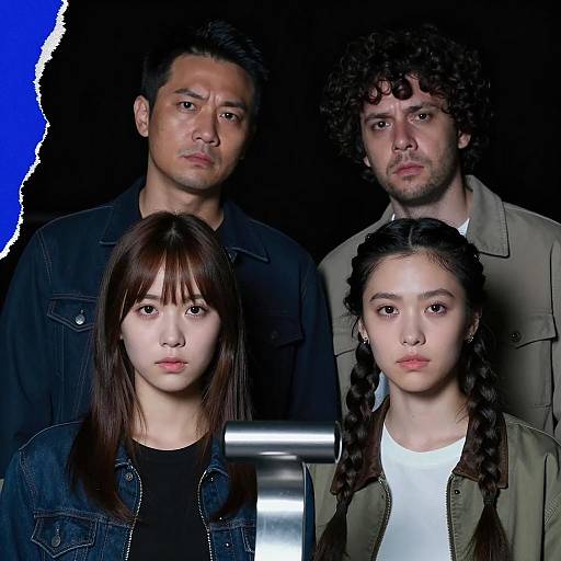 Intense Portraits with Dramatic Lighting