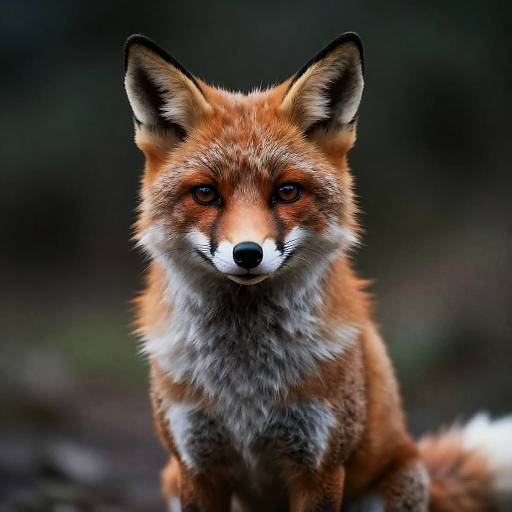Realistic Anthropomorphic Fox Portrait